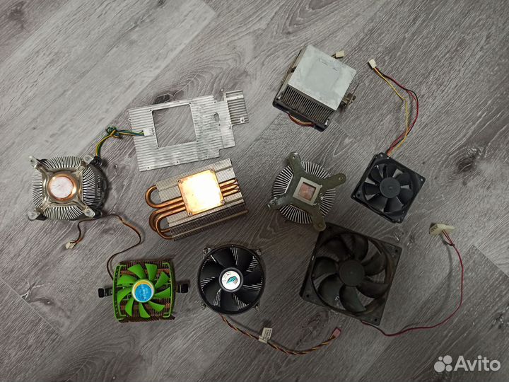 Комплектующие пк коробка лот