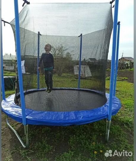 Батут с сеткой 1,83; 2,44; 3,05; 4,27; 4,8 - Новые