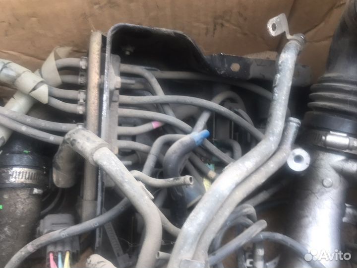 Турбина и блок клапанов