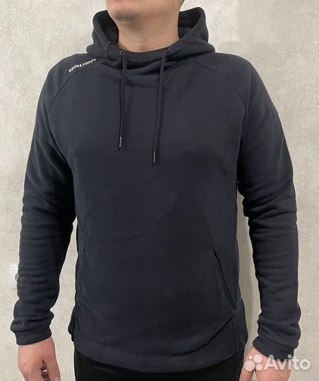 Толстовка bauer perfect hoodie BLK