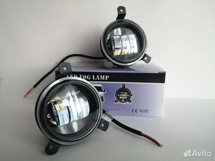 Противотуманные фары на Газель LED 1-2 режима