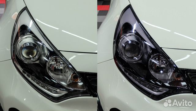 Гибридная тонировка для фар