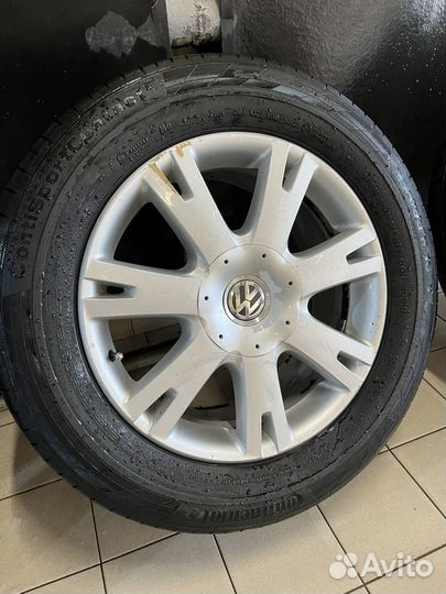 Колёса в сборе на volkswagen touareg 7L R18 5/130