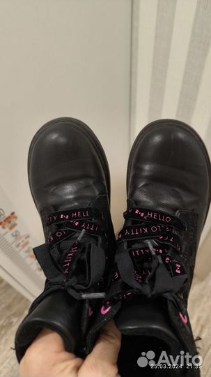 Продам ботинки детские демисезонные размер 32