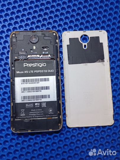 Prestigio Muze X5 LTE, 8 ГБ