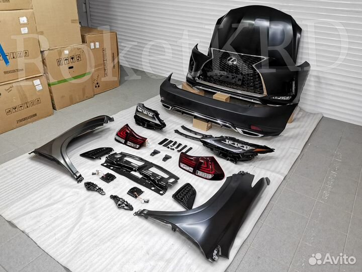 Рестайлинг Lexus RX 03-09 в 2020 г L0982