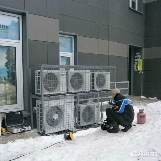 Установка продажа кондиционеров и вентиляции