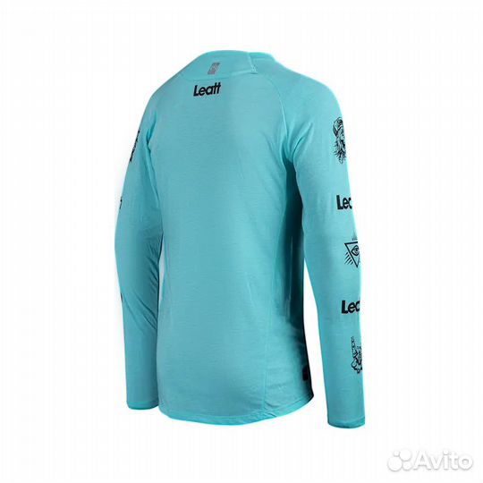 Велоджерси Leatt MTB Gravity 2.0 Jersey (Aqua, M