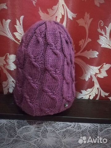 Шапка женская вязаная