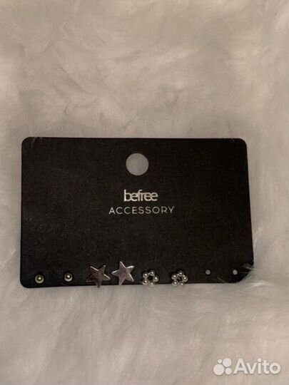 Сережки бижутерия