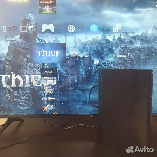 Playstation 3 ss 500 gb 20игр прошитая