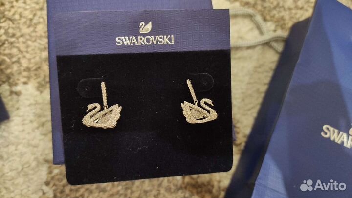 Swarovski серьги