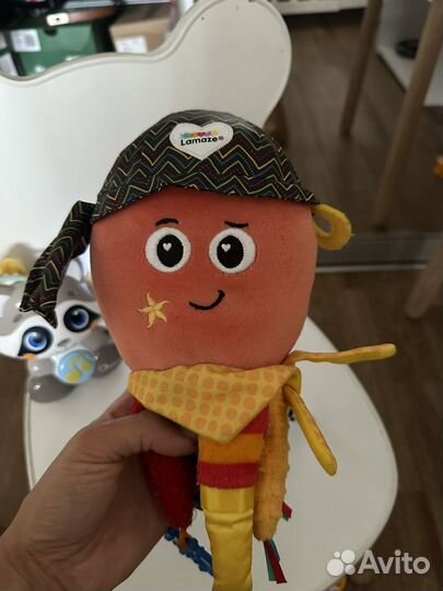 Ночник енот chicco и осьминог lamaze