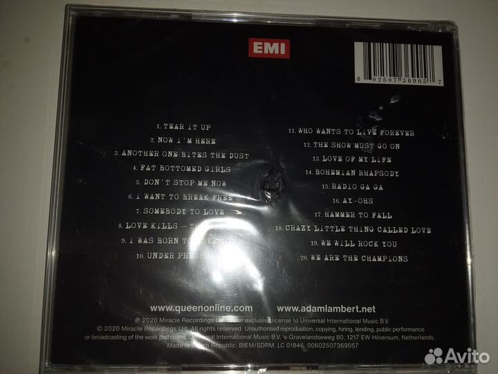 Фирменные запечатанные CD