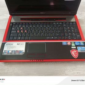 Ноутбук msi GX740