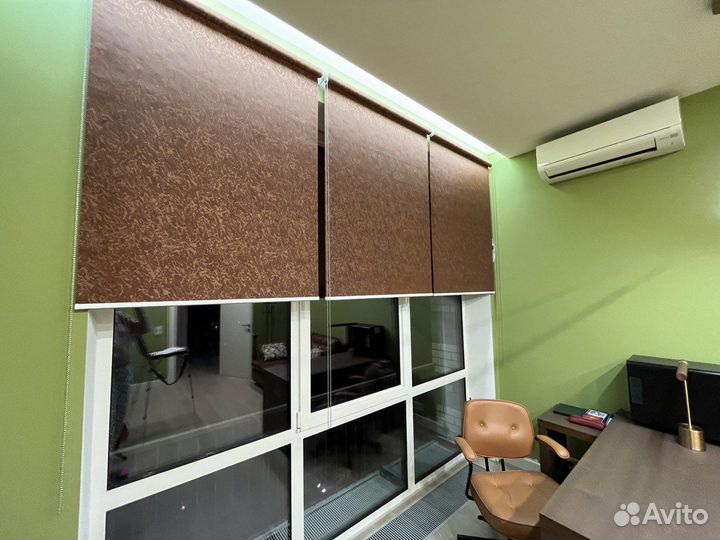 Рулонные шторы на кухню