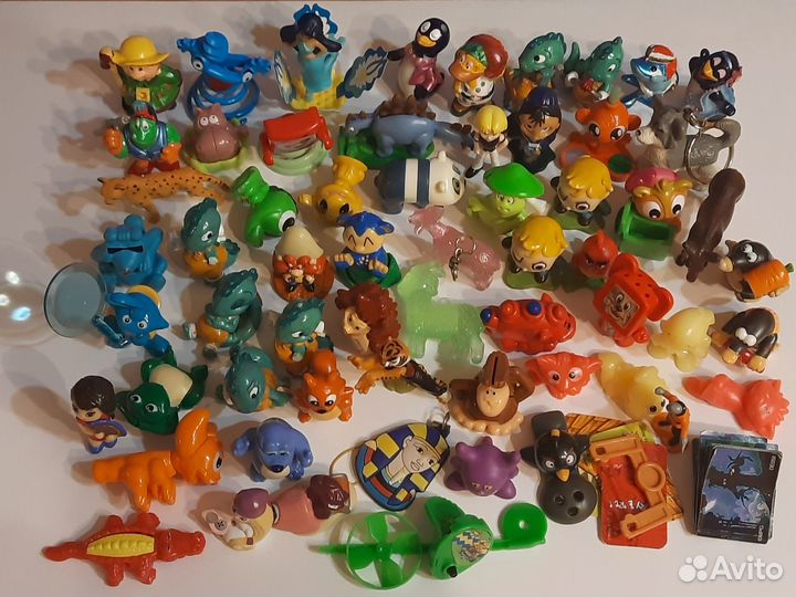 Игрушки из киндер-сюрприза