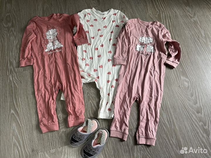 Пакет вещей для девочки 86 92