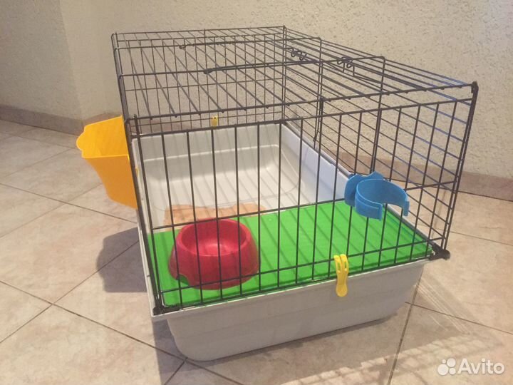 Клетка для грызуна б/у 80х50х44 см