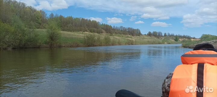 Сплав по реке на катамаране/SUP Board