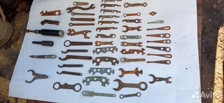 Гаечные ключи СССР для вело мото