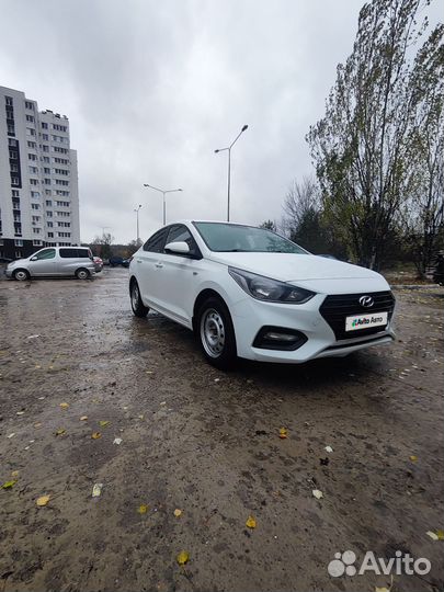 Hyundai Solaris 1.6 МТ, 2019, 138 000 км