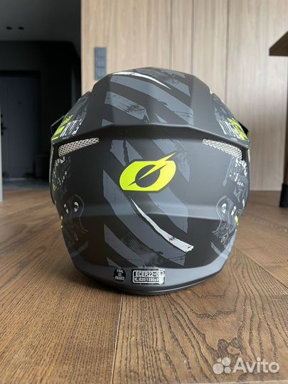 Шлем Oneal 3Series Ride черно-желтый XL 62 см