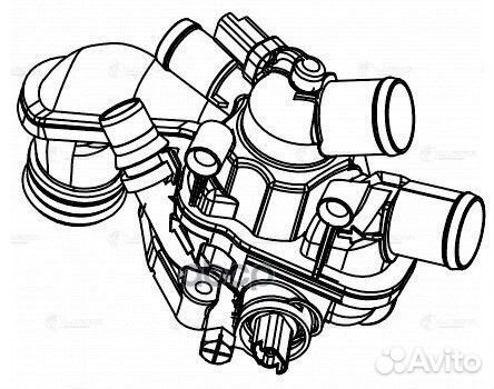 Термостат для а/м PSA 308 (07) /C4 (10) 1.6i mт