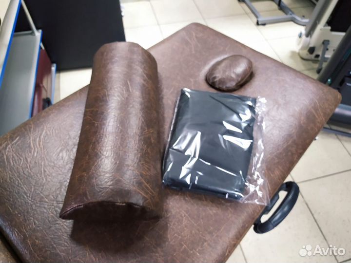 Массажный стол Люкс 180Р*60*75-94 - коньячный