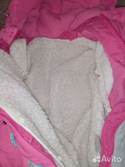 Зимний комбинезон для девочки