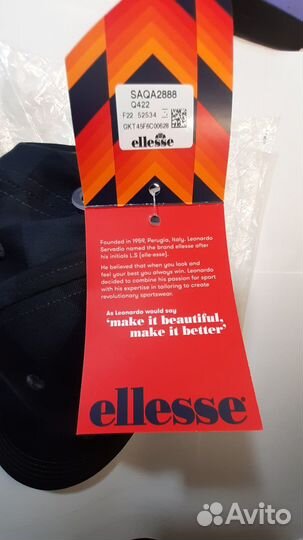 Бейсболка мужская Ellesse на 57-61 см. хлопок