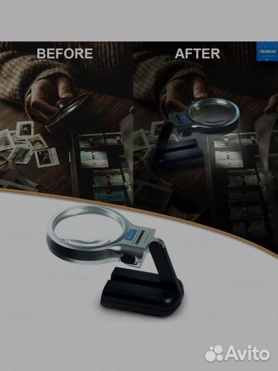 Портативная увеличительная лупа