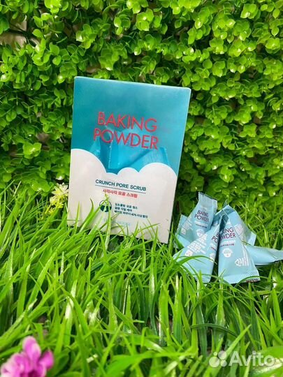 Скраб-пилинг для лица baking powder