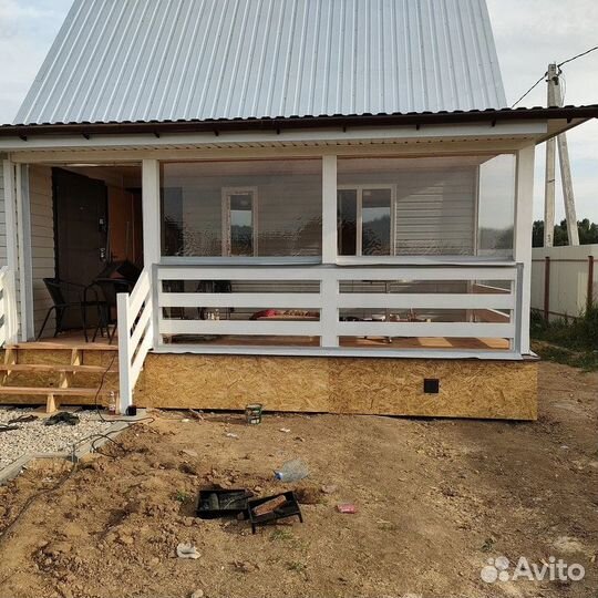 Мягкие окна 2100х2000 для террас