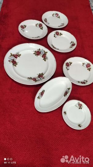 Наборы тарелок СССР