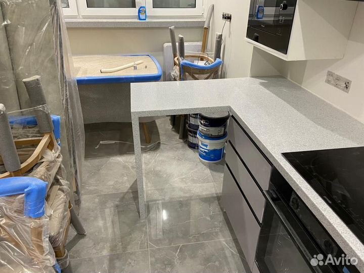 Подоконник из искусственного камня