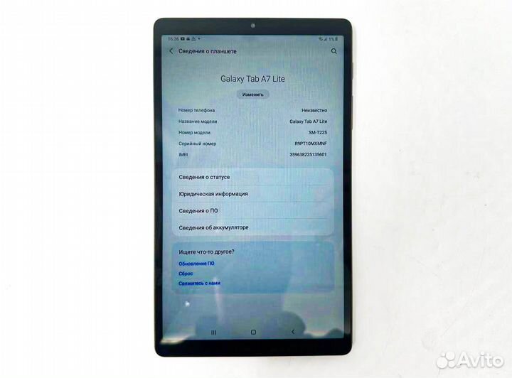 Планшет Samsung A7 Lite SM-t225 32Gb wifi, SIM