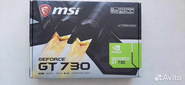Видеокарта MSI GeForce GT 730 2GB