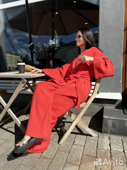 Костюм из мулсина новый