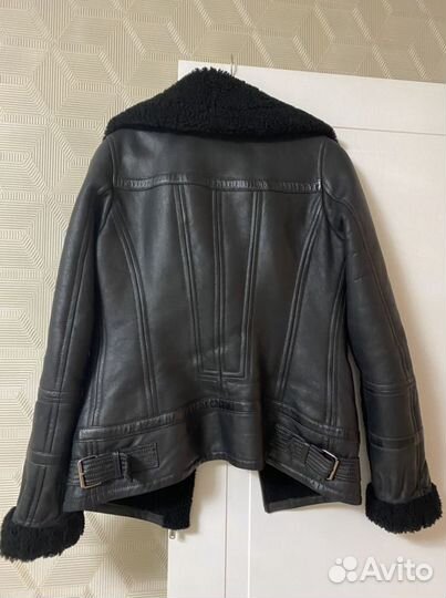 Дубленка пилот натуральная женская