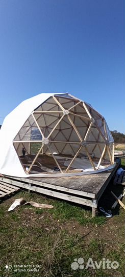 Геокупол для глэмпинга