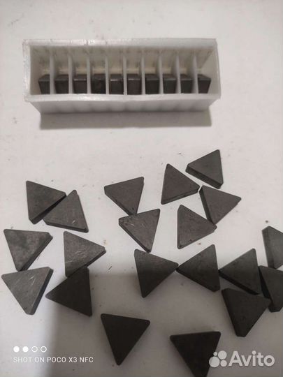 Трёхгранная твердосплавная пластина вк8