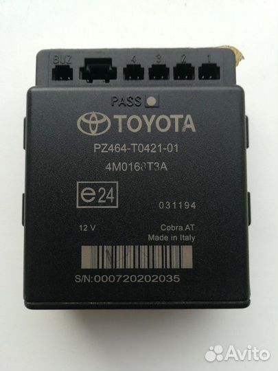 Блок управления парктроника Тойота