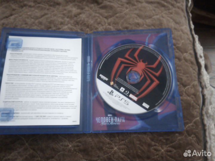 Человек паук 2 ps5 диск