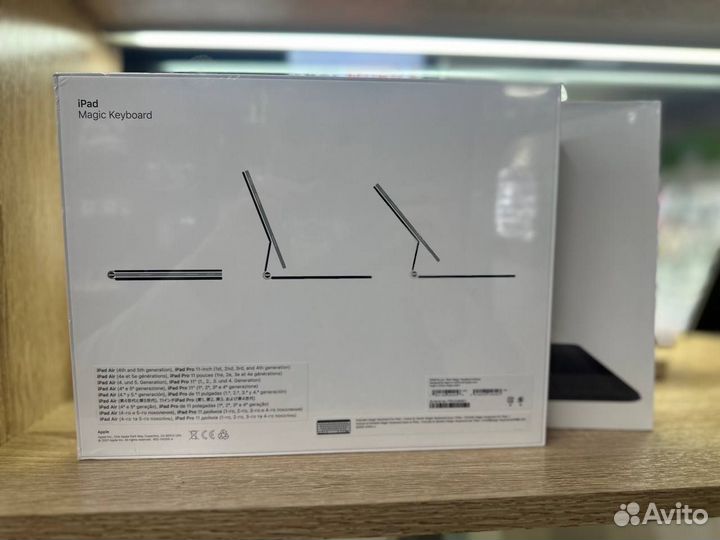 Apple magic keyboard iPad pro 11 Black Черная нова