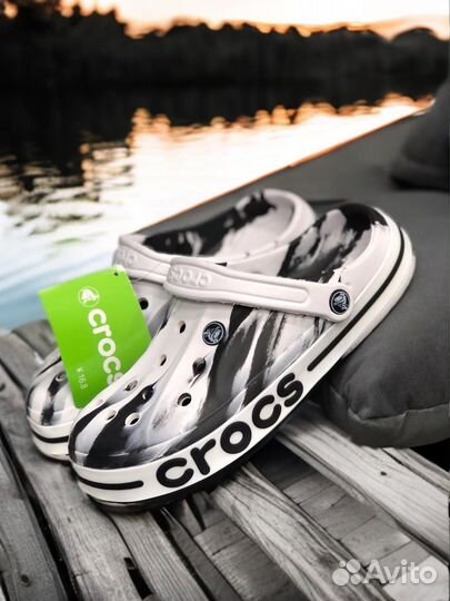 Crocs сабо мужские градиент