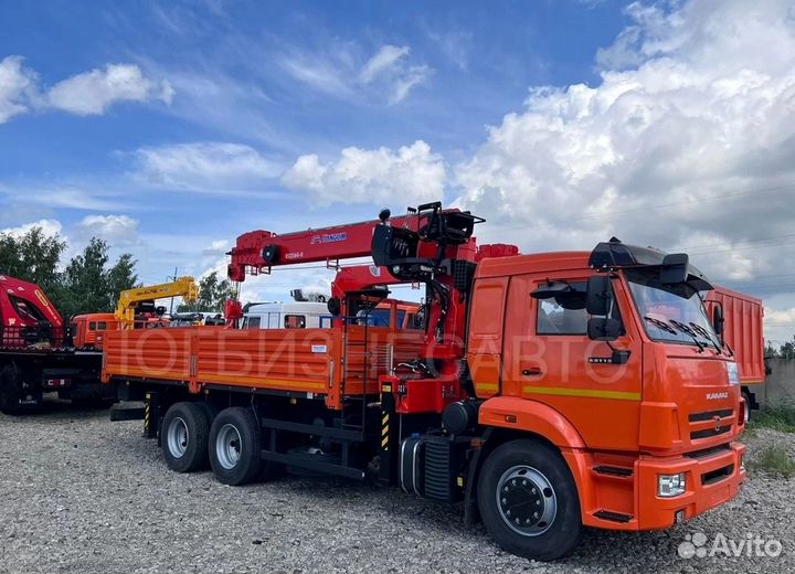 КамАЗ 65115-3094-48 с КМУ, 2023