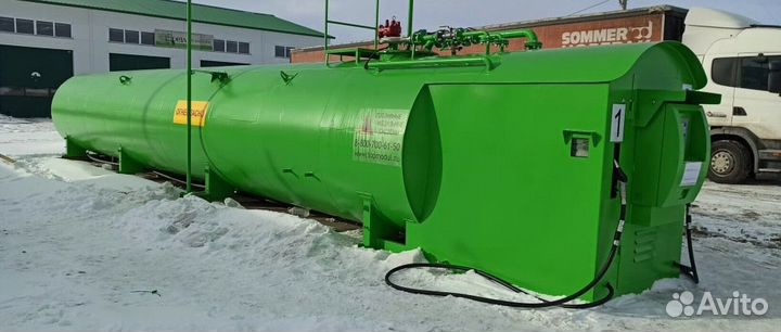 Контейнерная АЗС для нужд предприятия