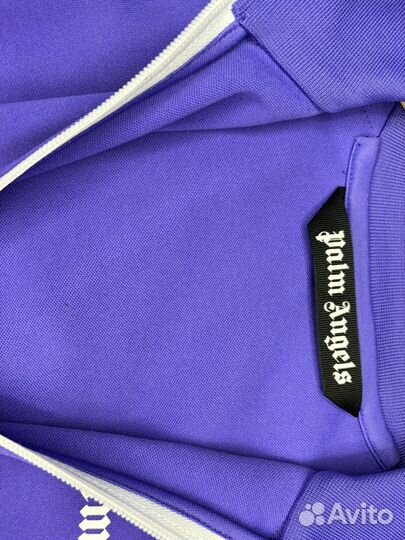 Зипка/худи Palm Angels Purple Track Zip Hoodie