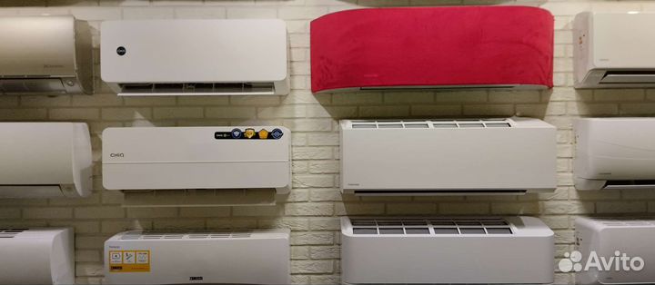 Кондиционер в рассрочку с установкой (доп опция)